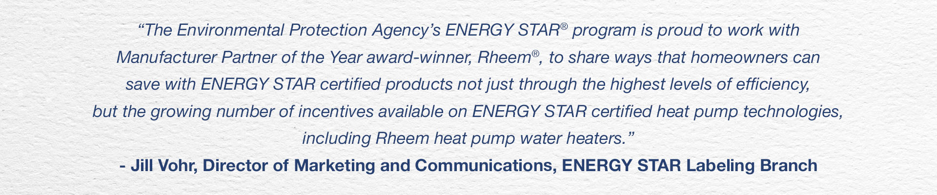 ENERGY STAR Day quote