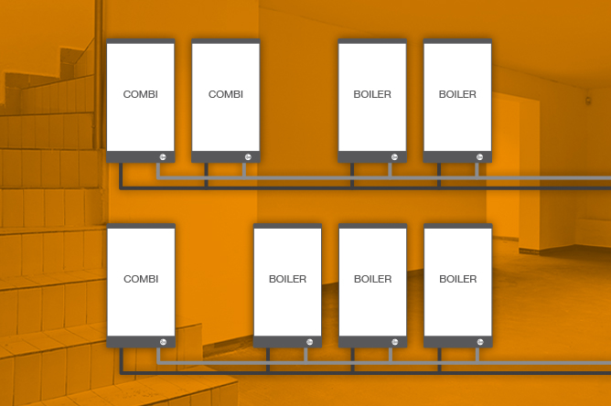 Wireless cascading configuration